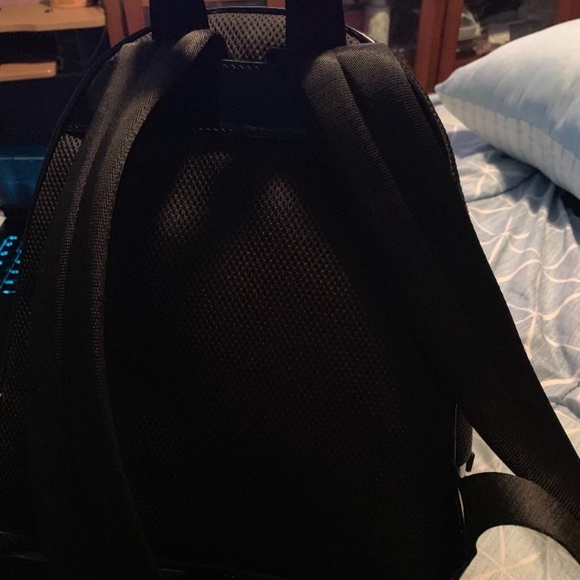 Michael Kors Backpack Medium Black Optic White